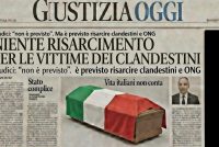 Giudici: niente risarcimento a italiano ucciso da clandestino