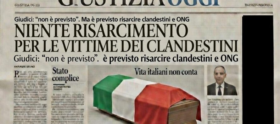 Giudici: niente risarcimento a italiano ucciso da clandestino