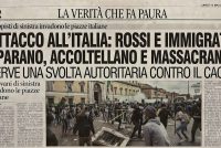 ATTACCO ALL’ITALIA: ROSSI E IMMIGRATI SPARANO, ACCOLTELLANO E MASSACRANO
