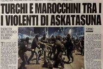 TURCHI E MAROCCHINI TRA I PICCHIATORI DEI POLIZIOTTI