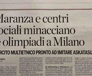 Maranza e centri sociali minacciano le olimpiadi a Milano