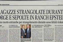 RAGAZZE STRANGOLATE DURANTE ORGE E SEPOLTE IN RANCH EPSTEIN