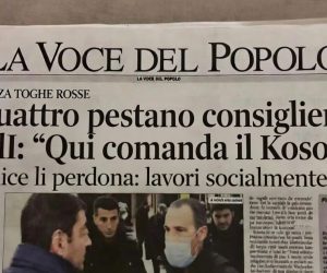 In quattro pestano consigliere di FdI: “Qui comanda il Kosovo”