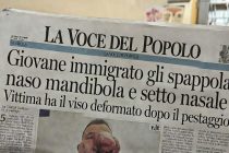 Distrugge la faccia a italiano di 55 anni ma è ai domiciliari