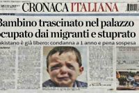 Bambino trascinato in palazzo degli immigrati e violentato