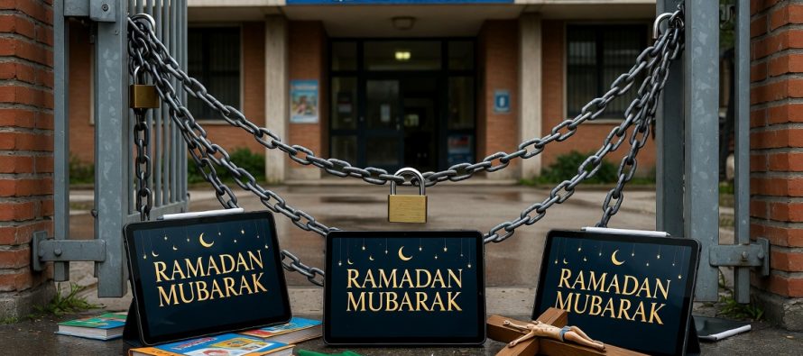 Pioltello, il messaggio di Allah sui tablet degli studenti: “Ramadan Mubarak”