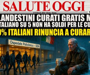 Clandestini curati gratis, 1 italiano su 5 no perché non ha soldi