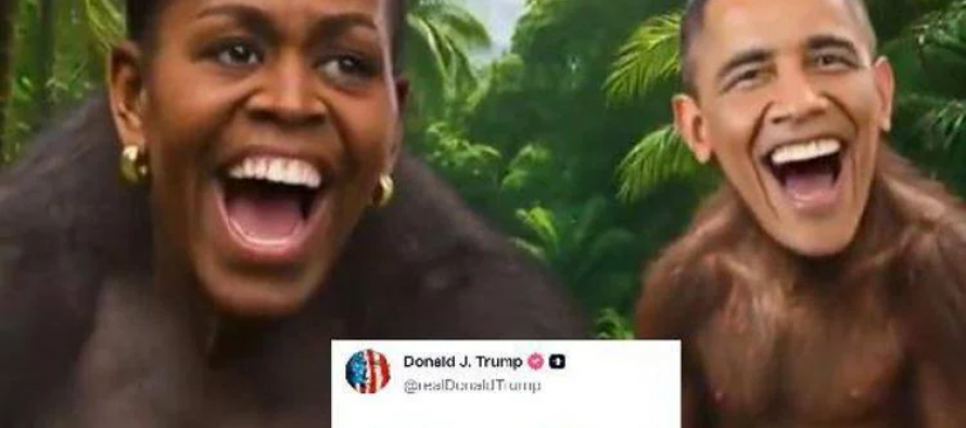Trump, Troll in Chief sdogana la ‘scimmia Obama’