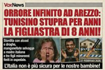 Stupra la figlia di 8 anni della compagna italiana