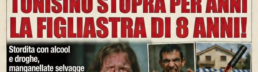 Stupra la figlia di 8 anni della compagna italiana