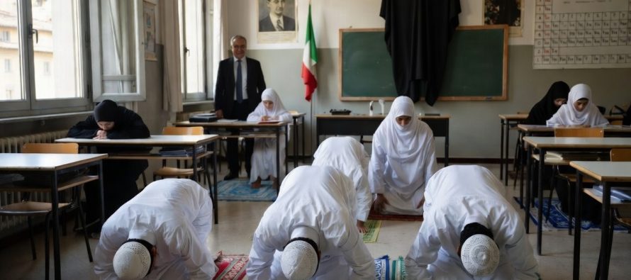 Ramadan, preside trasforma aula in moschea: “Me lo hanno chiesto alunni islamici”