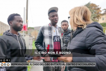 Ospiti centro accoglienza confermano: cibo italiano no buono lo buttiamo