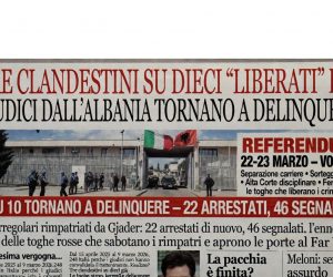 87 clandestini riportati dai giudici in Italia dall’Albania già ri-arrestati