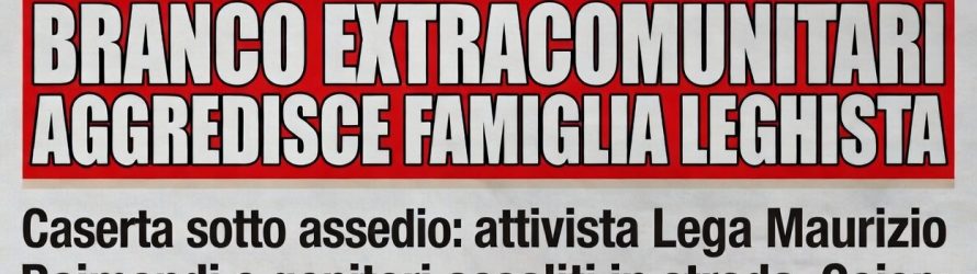 Extracomunitari aggrediscono esponente Lega e i suoi genitori