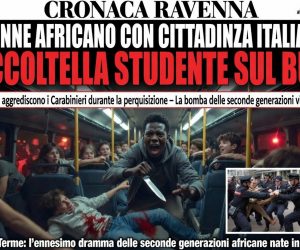 Maranza accoltella ragazzino italiano sul bus e i genitori picchiano Carabinieri