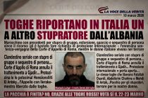 Toghe rosse riportano in Italia stupratore spedito in Albania