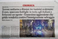 Tunisini massacrano passanti a bottigliate in testa