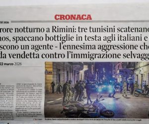 Tunisini massacrano passanti a bottigliate in testa