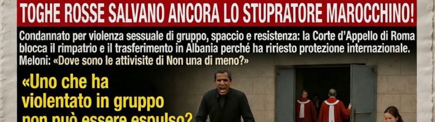 Toghe vietano espulsione stupratore perché “ha chiesto asilo”