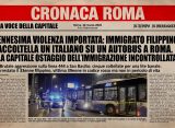 Italiano accoltellato sul bus a Roma: è grave