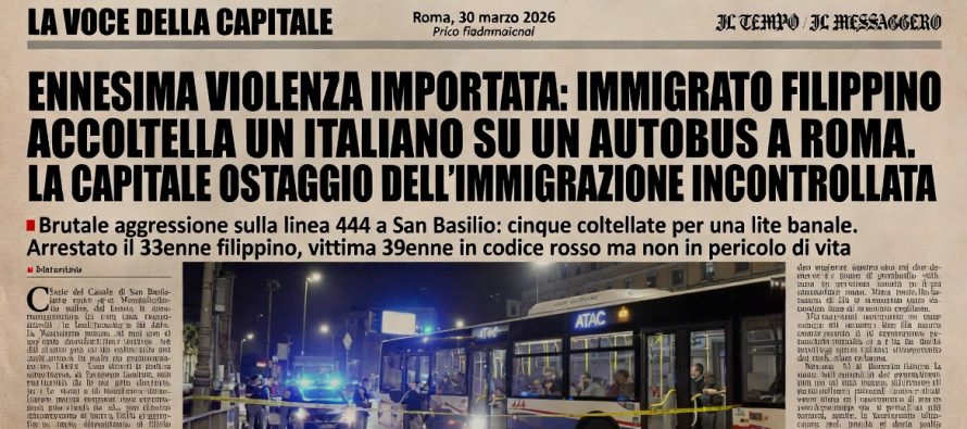 Italiano accoltellato sul bus a Roma: è grave