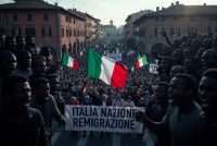 Prato torna italiana per un giorno: migliaia sfilano per la Remigrazione