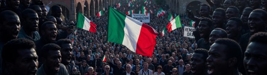 Prato torna italiana per un giorno: migliaia sfilano per la Remigrazione