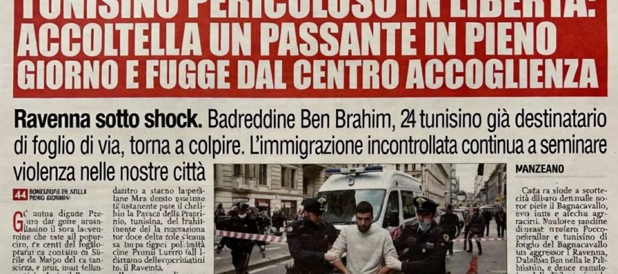 Ospite centro accoglienza sgozza passante: ai domiciliari