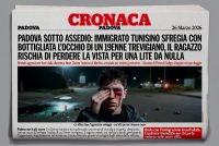 Maranza gli strappa un occhio a bottigliate: italiano rischia la vista