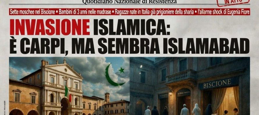 Invasione islamica: Carpi non sembra più italiana