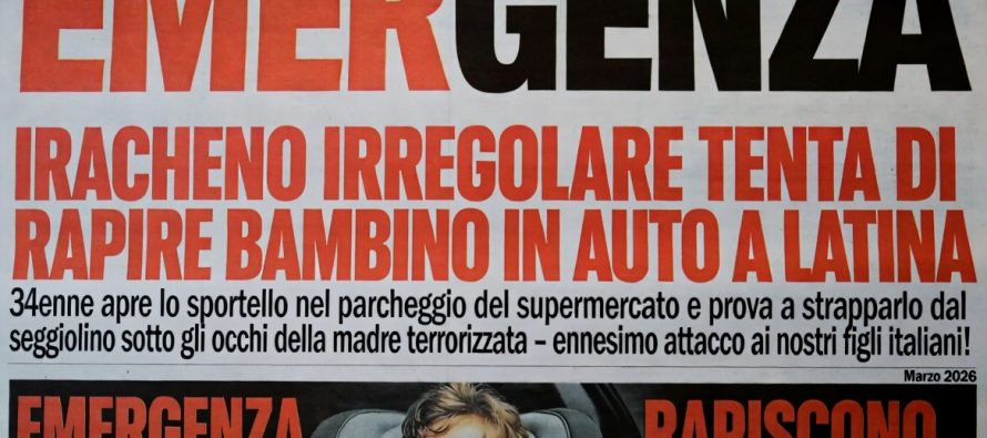 Apre sportello e tenta di rapire bimbo dall’auto nel parcheggio del supermercato