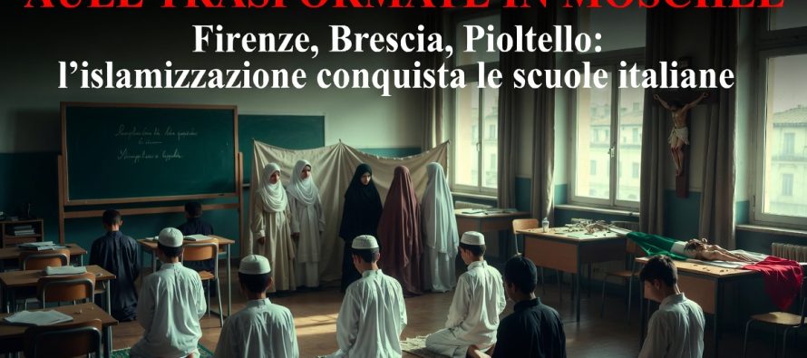 Scuole italiane diventano moschee: emergenza in tutta Italia