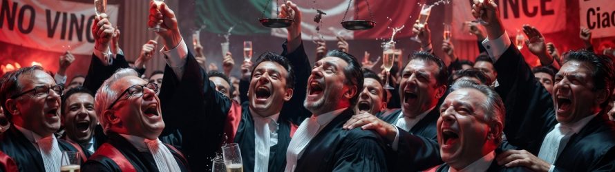 No vince il referendum: toghe rosse in festa, ‘Bella Ciao’ e cori anti-Meloni