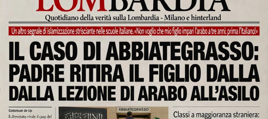 Lezione di arabo negli asili italiani: padre ritira il figlio