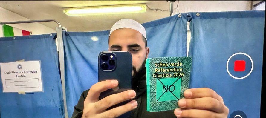 “Nuovo italiano” filma VIDEO dentro la cabina elettorale