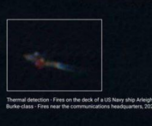 **Iran colpisce nave militare americana nell’Oceano Indiano