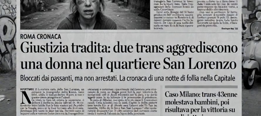 Trans massacrano donna per strada ma non possono essere arrstati