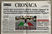 Si intrufola in condominio e violenta un ragazzo italiano