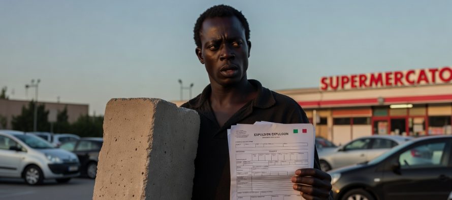 Prende a sassate i poliziotti ma è libero con l’ordine di lasciare l’Italia