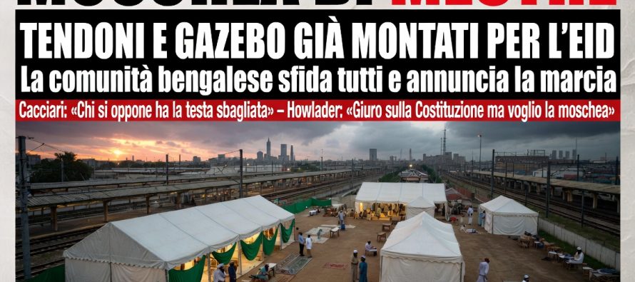 L’islamico di Meloni costruisce moschea provvisoria per il ramadan a Venezia