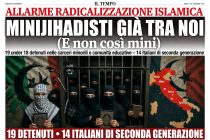 Jihadisti di seconda generazione: 19 minori islamici pronti a sgozzare italiani
