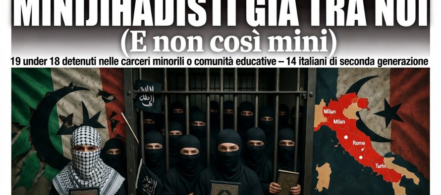 Jihadisti di seconda generazione: 19 minori islamici pronti a sgozzare italiani
