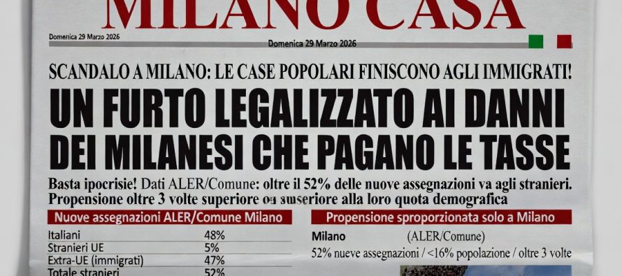 Milano oltre metà case popolari assegnate a immigrati
