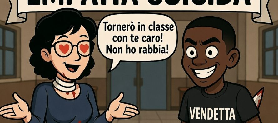 La prof accoltellata rivuole in classe il suo accoltellatore