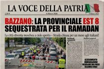 La sinistra chiude le strade agli italiani per il Ramadan degli invasori