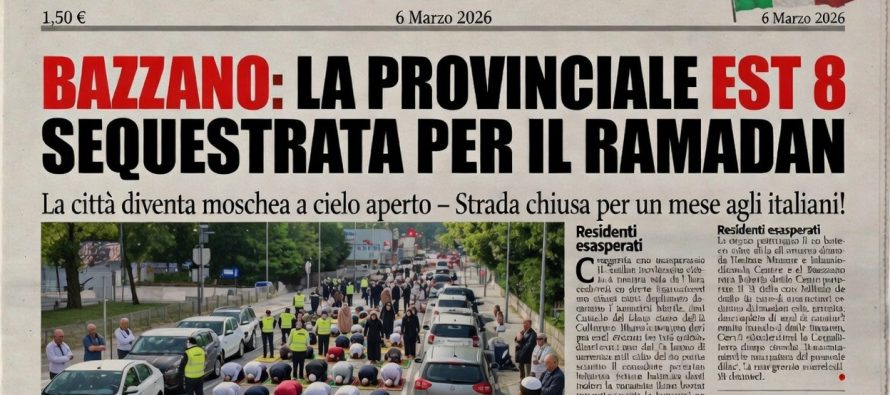 La sinistra chiude le strade agli italiani per il Ramadan degli invasori
