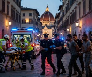 Firenze, turista massacrato a sprangate da due tunisini