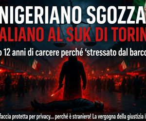 Nigeriano sgozza italiano: solo 12 anni perché “stressato dal barcone”