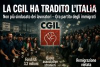 Crollano iscritti italiani a CGIL che fa cassa con gli immigrati