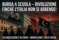 BURQA A SCUOLA, IMAM MINACCIANO GUERRA TOTALE: “ITALIA SI ARRENDA”